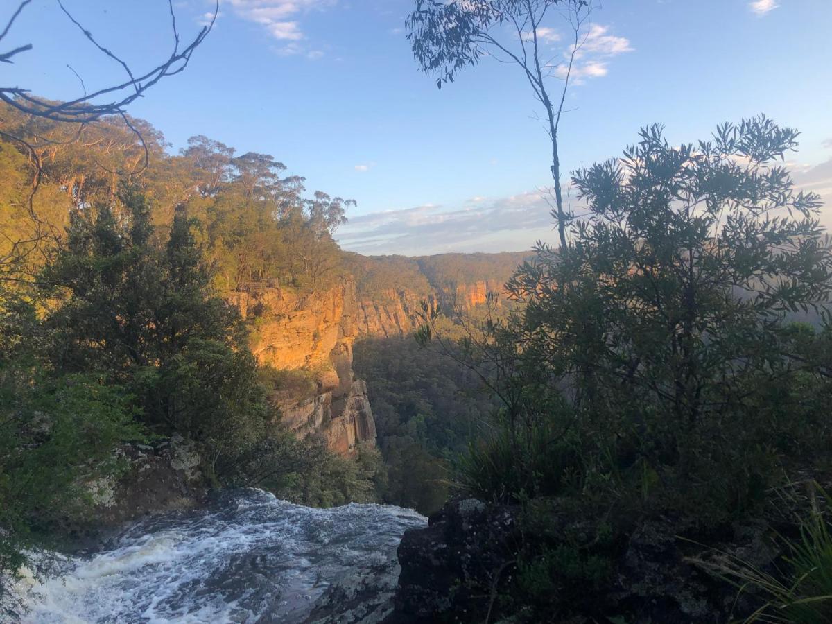 Twin Falls Bush Cottages Fitzroy Falls Екстер'єр фото